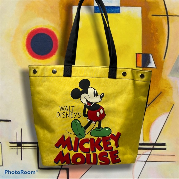 Disney Handbags - Walt Disney’s Mickey Mouse Shopper School Tote Bag